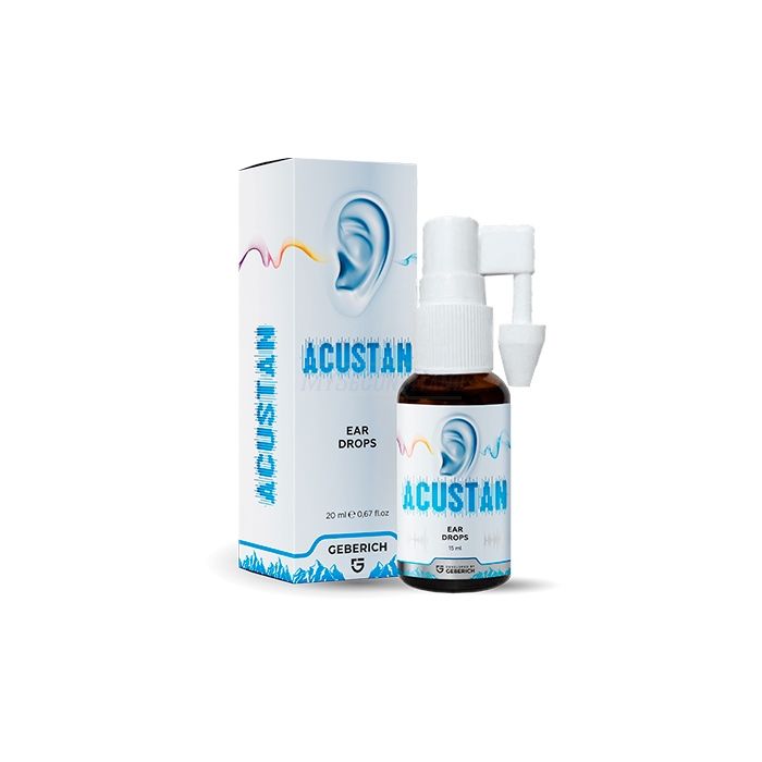 Acustan drops - drops to improve hearing