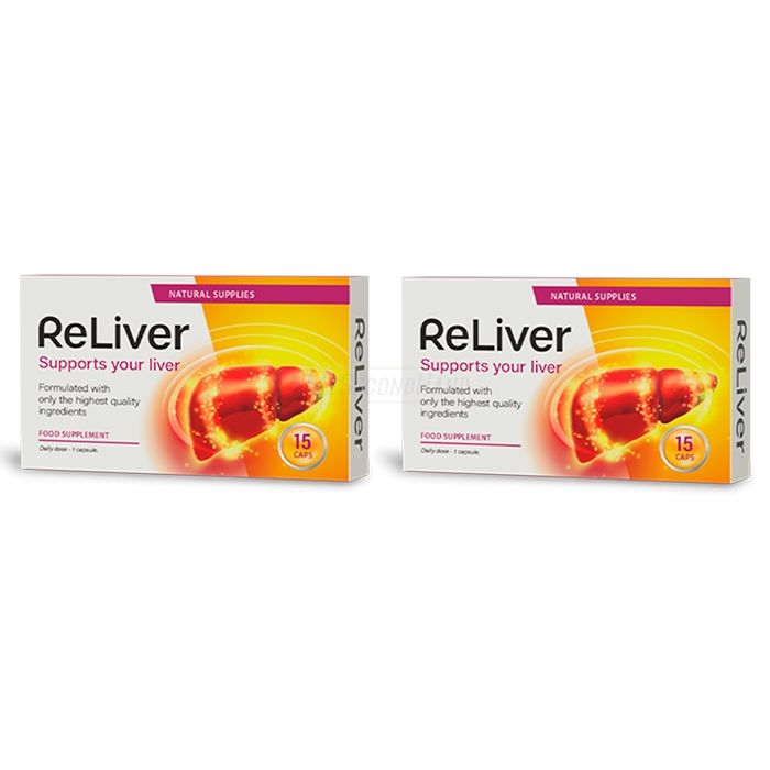 ReLiver - cápsulas para melhorar a função hepática