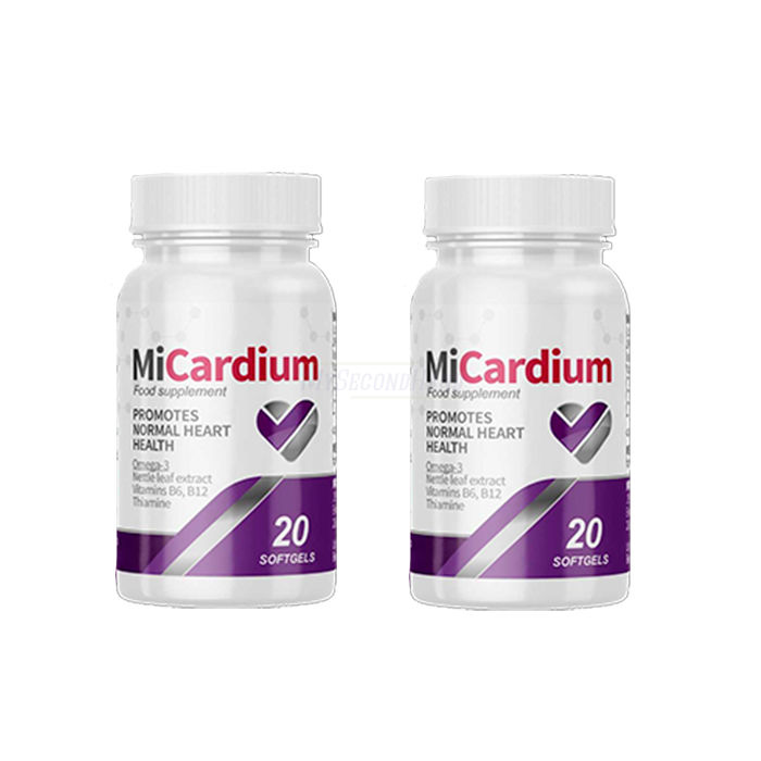 MiCardium - remedio para la presion arterial alta