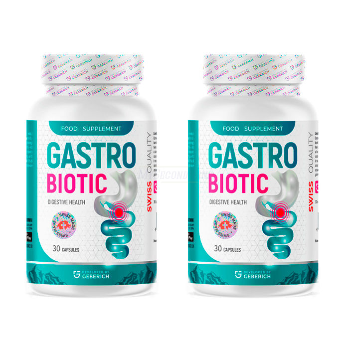 Gastrobiotic - cápsulas para gastrite