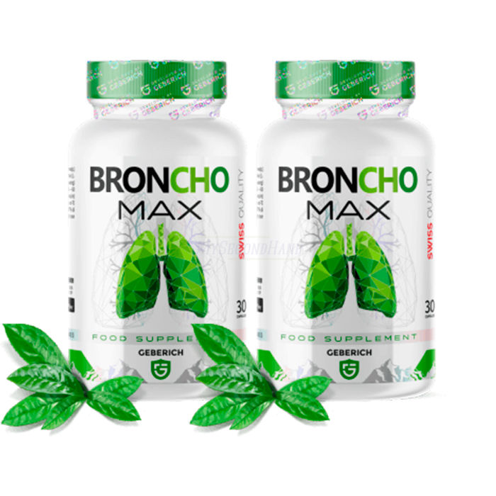 BronchoMax - capsules that help thin thick bronchial secretions